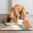 thumbnail image 2 of Dog Food Mats for Floors Super Absorbent, Pet Cat Food Mat - Non Slip Dog Bowl Mats for Food and Water, Eco-Friendly Boho Dog Placemats Feeding Mat, 2 of 6