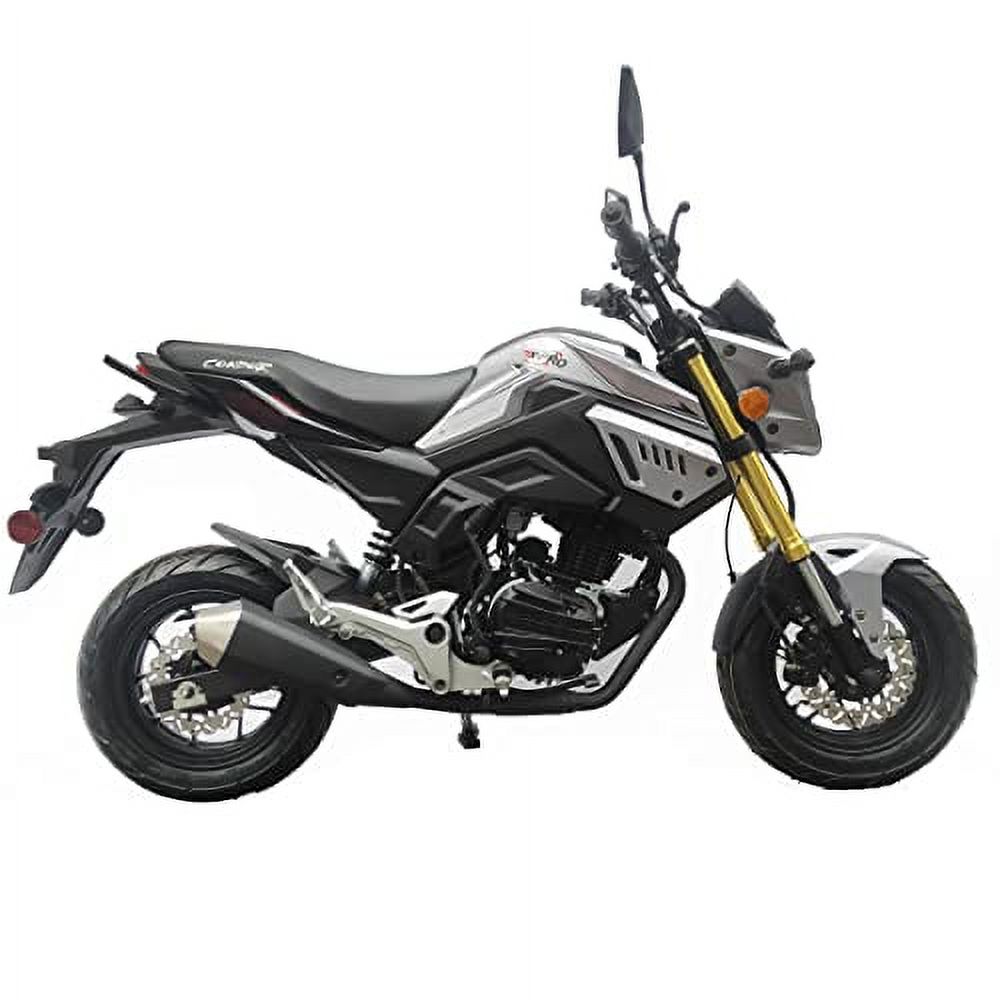 X-Pro Brand New 150cc Gas Motorcycle with 5-Speed Manual Transmission Electric/Kick Start 12" Wheels
