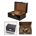 thumbnail image 2 of Milaget Single Watch Box Bangles Watch Display Case for Dressing Room Travel Bedroom Brown, 2 of 9