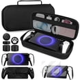 thumbnail image 1 of Juego de accesorios 4 en 1 compatible con Playstation Portal, estuche rígido EVA para PS5 Portal, funda protectora de silicona, 2 protectores de pantalla, 10 tapas para pulgares, accesorios Ps Portal, 1 of 7