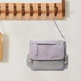 thumbnail image 1 of Bolso de hombro para mujer, bolso cruzado sencillo de nailon para desplazamientos, citas, regalos, vacaciones Púrpura, 1 of 9