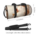 thumbnail image 2 of Sikiie Relaxing Cat With Tea Duffel Bag, Travel Bag, Sports Gym Bag - Ideal for Sports, Gym, Overnight Stays, 2 of 6