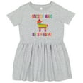 thumbnail image 3 of Inktastic Cinco De Mayo Pinata Lets Fiesta Girls Toddler Dress, 3 of 5