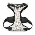 thumbnail image 5 of Lsque Summer Floral Dog Harness, No-Pull Pet Harness with 2 Leash Clips, Adjustable Soft Padded Dog Vest with Easy Control Handle for Large Dogs-X-Large, 5 of 9