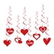 thumbnail image 2 of Guirnalda de Cortina de Puerta de Tela No Tejida con Forma de Corazón Rojo para Bodas | Decoración Romántica para Bodas | Decoración Fácil de Colgar para San Valentín, Dormitorio, Ventana, Fiesta, 2 of 6