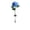 Blue, variant on Solar Hydrangea Flower Garden Stakes,LED Landscape Lighting for Outdoor Villa Patio Lawn Decor,Creative Artificial Floral Path Ornaments,Weatherproof