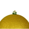 thumbnail image 4 of Vickerman 4.75" Medallion Glitter Ball Ornament, 4 per Bag, 4 of 7