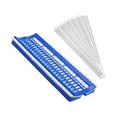 thumbnail image 2 of serony Embroidery Floss Organizer Cross Stitch Organizer 50 Positions Row Line Tools Cross Thread Organiser Sorting Card Blue, 2 of 9