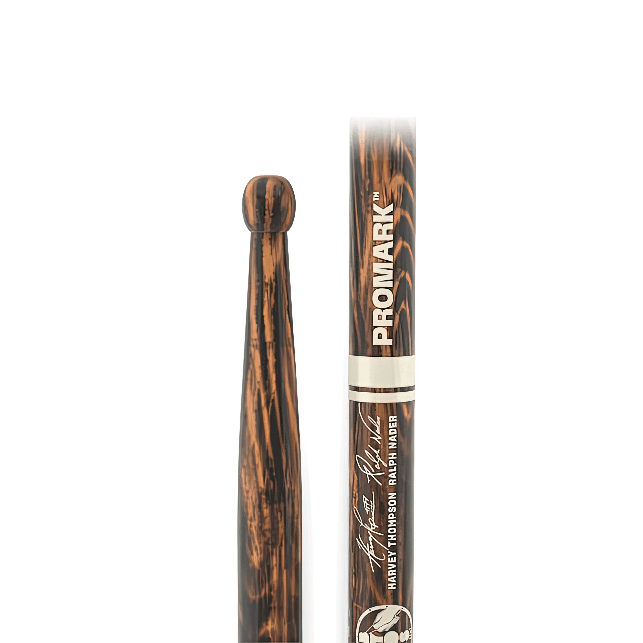 Promark "Bring Your Own Style" - BYOS FireGrain Hickory Oval Wood Tip