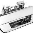 thumbnail image 3 of DNA Motoring THO-PF-00013 For 2004-2012 GMC Canyon Chevy Colorado Rear Chrome Tailgate Handle without Keyhole, 3 of 6