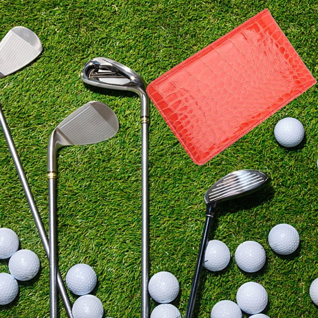 unbranded Scorebook Y Portátil En Para De Puntajes De Golf Con