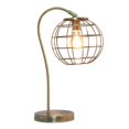 thumbnail image 2 of All the Rages LHT-5061-AB Lampe de Table Cage en Métal Arqué Lalia Maison, Laiton Antique, 2 of 4