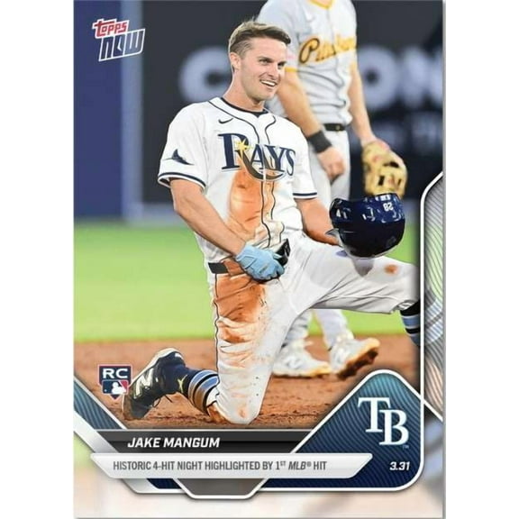 2025 NOW Baseball Jake Mangum #25 (Rookie, 1st MLB Hit)