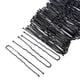 thumbnail image 4 of 200 horquillas para el pelo en forma de U, color negro, 4 of 4