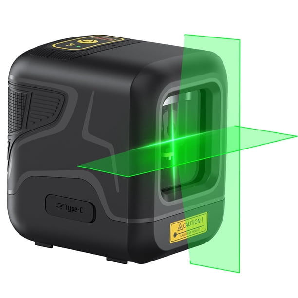 Nivel láser Fanttik D2 30 m autonivelante verde con modo de pulso