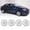 16 inch- Chrome, variant on (4 Pack) 16 Inch Hubcaps Wheel Rims Cover for Toyota Corolla/ Matrix Snap-On Installation Black Lacquer