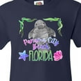 thumbnail image 4 of Inktastic Panama City Beach Florida Cute Swimming Manatee Youth T-Shirt, 4 of 5