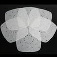 thumbnail image 4 of 100 /8/9 Inch Parchment Steamer Paper Liners For Air Fryer Steaming Square 18cm, 4 of 8