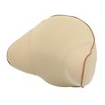 thumbnail image 1 of Coche Asiento Cuello Cabeza Descanso Almohada Memoria Espuma con Elástica Correa Beige Unique Bargains cojines de asiento automotriz, 1 of 6