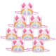 thumbnail image 2 of Rainbow Birthday Hats Decor Cap Princess Flower Birthday Party Headband Decorations Kids Hairband Baby Shower 1-10 Years Old heqiyong LED, 2 of 2