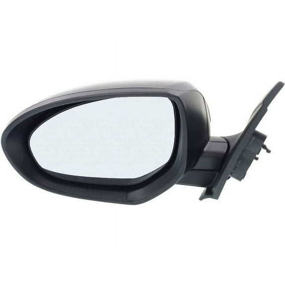 Left Driver Side Power Mirror - Paint to Match - without Heated Glass and Turn Signal - Compatible with 2010 - 2013 Mazda 3 2011 2012