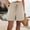 Beige, variant on Women's Summer Casual Loose with Pockets Drawstring Elastic Waist Pants Short Pants