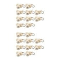 thumbnail image 4 of relayinert Rail de Rideau Robuste 10 Pcs Rail Coulissant Robuste Crochet de Transport Roulant Support de Plafond Solide et Durable Style Blanc 10 2Ensemble, 4 of 6