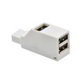 thumbnail image 2 of Mini Portable 3 Ports USB 2.0/3.0 Data Cable Hub Splitter for Laptop/Computer, 2 of 8