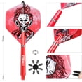 thumbnail image 4 of WWS- -Ensemble d'Accessoires de Fléchettes avec Vols, Arbres, Raclette et Outils, kit de 4 Accessoires Différents en Option, 4 of 4