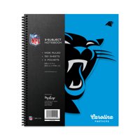 CAROLINA PANTHERS CLASSIC 3-SUBJECT NOTEBOOK