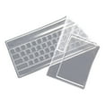 thumbnail image 3 of Transemion Universal Keyboard Cover Silicone Desktop Computer Keyboard Film 108 keys Laptop Keyboard Cover Skin 1Set, 3 of 6