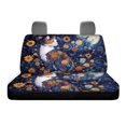 thumbnail image 6 of Chririnla Car Seat Covers for Interior Automotive, Cat and Daisy Pattern Design 2pcs Car Rear Seat Covers Non-Slip Comfortable, 6 of 7
