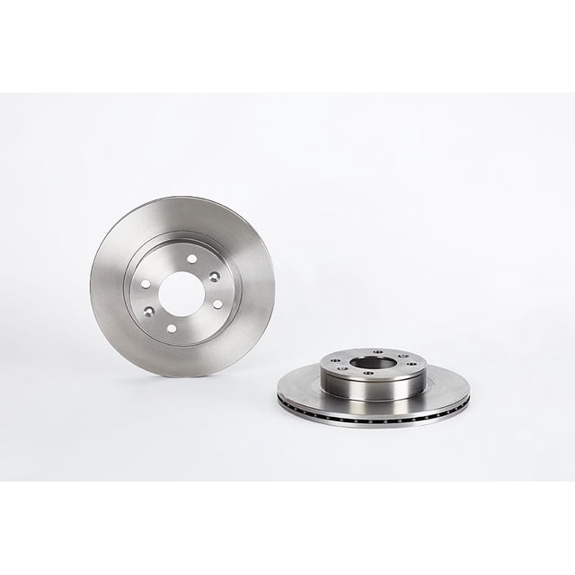Par de Discos Ventilados Delanteros BREMBO GRAND I10 2015 al 2017 L4 1.3L
