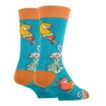thumbnail image 2 of OoohYeah Men's Funny Colorful Crew Socks, Novelty Cotton Socks, Tropical Birdy, 2 of 3