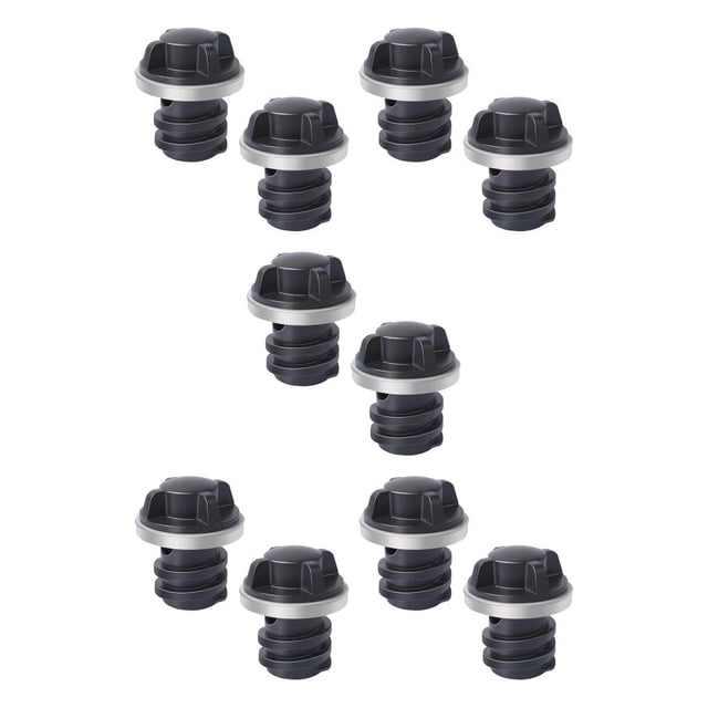 Wosthever 2X enfriador de pesca, caja refrigerada, tapones de drenaje de agua, repuesto de pieza de engranaje, reemplazo de bloqueo de silicona Type2 NO2