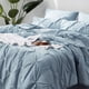 thumbnail image 5 of Juego de edredón Bedsure Queen, azul claro, 7 piezas, regalo de Navidad, 5 of 9