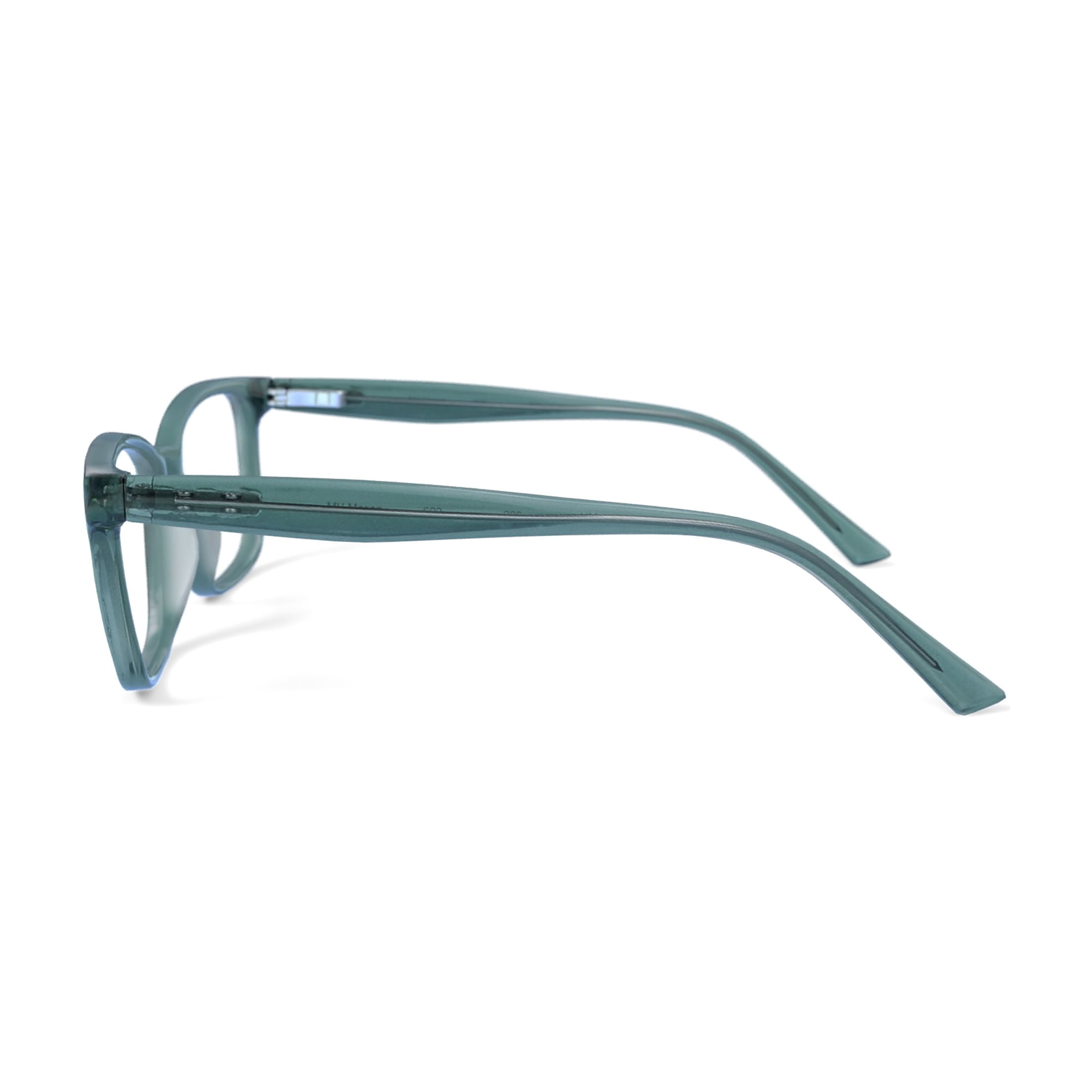 Youth Mason Rx'ble Eyeglasses with Case, Crystal Green