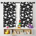 thumbnail image 5 of Blackout Kids Curtains,Dinosaur Silhouette Pattern Childrens Insulated Curtains Set Of 2,Bedroom Essentials,Toddler Room Decor 42"x54", 5 of 5