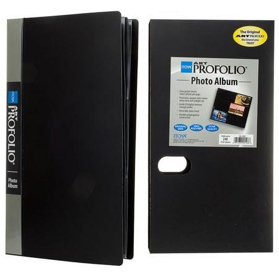 3-Up archival pocket album for 240 - 4x6 prints by Itoya - 4x6