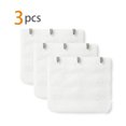 thumbnail image 2 of Señora 5Pcs 3 Gancho De 3 Filas Longitud Ajustable Correa Del Sujetador Extensor Ganchos De Hebilla Blanco 3pcs Una Talla, 2 of 5