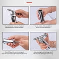 thumbnail image 3 of Manual Oiler, Versatile Stainless Steel Lubricator Pump Can  for Excavator Oiling, 3 of 8
