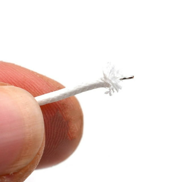 1Meter Pre-Tinned Cloth Pushback Vintage-Style Guitar Wire Guitar Parts Cable White