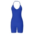 thumbnail image 5 of TaTaai Women's Yoga Set Halter Neck Tank Top with High Waist Shorts Breathable Compression Fitness Activewear Gym Outfit for Spring Summer Workout Gift, 5 of 7
