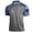 Blue, variant on Mens Pique Polo Shirt 3D Digital Printing Lapel Zipper Short Sleeve Casual Fashion Jacket Men'S Clothing