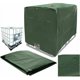 thumbnail image 1 of Cubierta para tanque de agua, cubierta para tanque IBC de 1000 l, tapa protectora para contenedor de tanque de agua, antipolvo, anti-UV y anti-lluvia, 120 x 100 x 116 cm (verde), 1 of 5