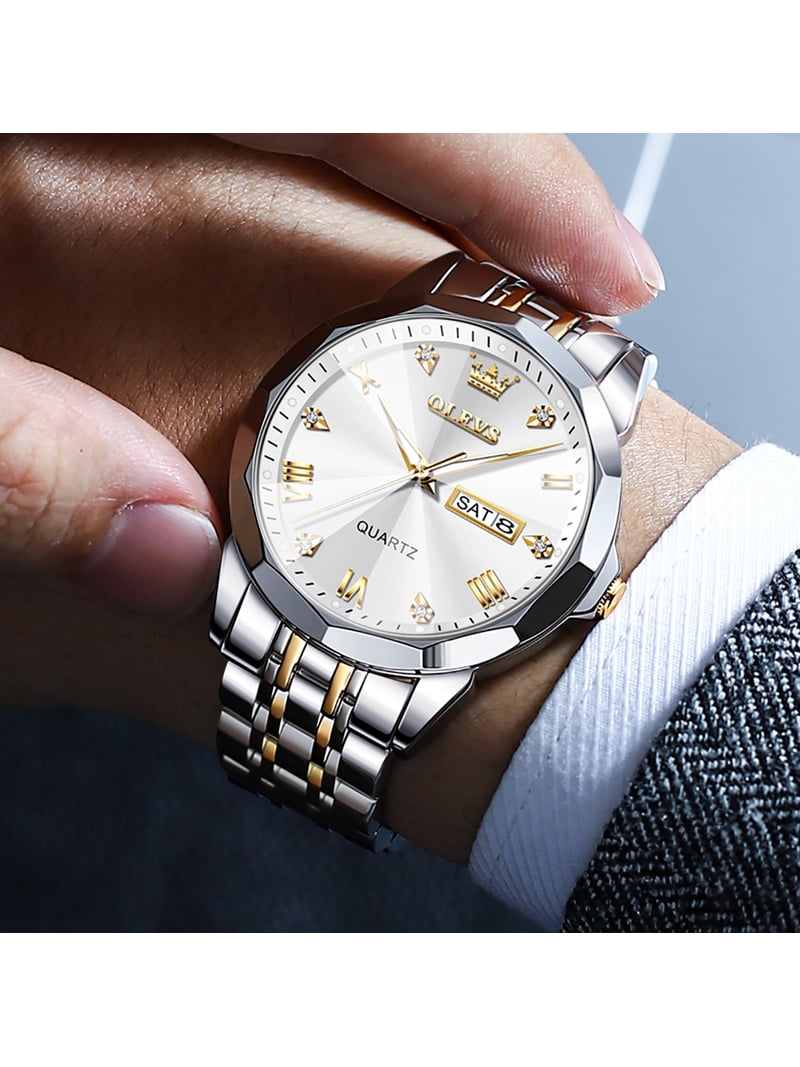 Dress Analog Quartz Watch Diamond Scratch-Resistant Luminous Stainless Steel NIBOSI Women Fashion Watch Diamond Analog Quartz Female  main image 3