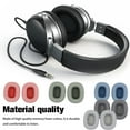 thumbnail image 3 of Almohadillas para auriculares Matsuzay 2 piezas esponja repuesto Gris claro, 3 of 6