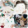 thumbnail image 3 of CHICHUMID DIY Wooden Baseball and Bat Models for Parent-Child Activities 10 Pieces Set, 3 of 8