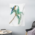 thumbnail image 1 of Parrots Decor Wall Hanging Tapestry, Big Parrot Sitting on Coconut Palm Tree Talkative Character of Exotic Design, Bedroom Living Room Dorm Accessories, 40 X 60 Inches, by Ambesonne, 1 of 1