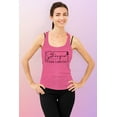 thumbnail image 3 of Breast Cancer Support Stronger Than Cancer Pink Ribbon Women's Tank Top, XL, H. Pink, 3 of 6